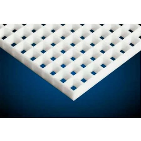 American Louver 0.625 in. Polystyrene Eggcrate Core Panel, White - 24 x 48 in., 15PK B1226956
